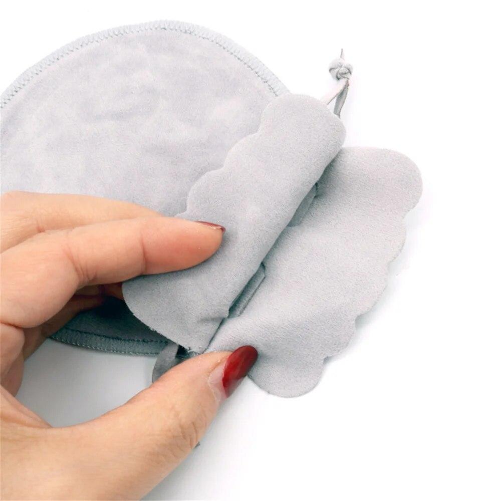 50 шт., маленькие бархатные мешочки для ювелирных изделий, сумки на шнурке для подарков, кольца, серьги, витрина для хранения конфет, бизнес-продажа, упаковка, поставка