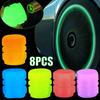 Автомобильные светящиеся колпачки клапанов Мотоциклетные штоки клапанов Велосипедные светящиеся колпачки Универсальные водонепроницаемые антикоррозионные флуоресцентные декорации