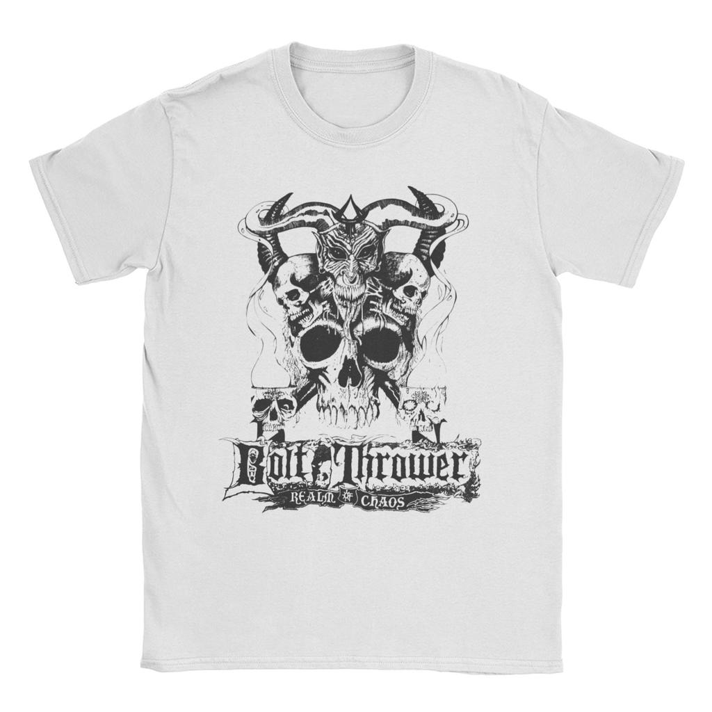 Bolt Thrower Rock Band Logo T Shirts Men Women's Cotton Crazy T-Shirts Round Collar Tee Shirt Short Sleeve Clothes Summer