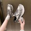 Shoes Women's 2025 New Popular Single Shoes Versatile Spring Platform Dad Shoes Heightening Women's Shoes Sports Shoes Women's