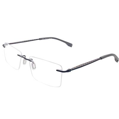 RSINC Оправа без оправы/очки/очки, Оптические, Рецептурные, Для мужчин и женщин, Черно-серые- BR-3 N1 C9-AL2B-Z8K4