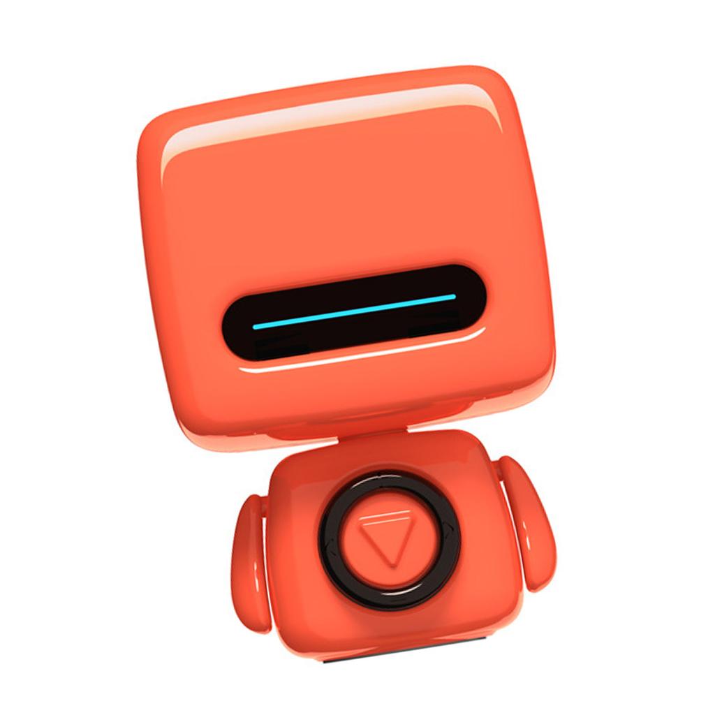 Portable Speaker Cute Robot Shape Built in Mic Multifunction Smart Wireless Speaker for Photo Call