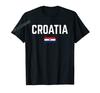 Больше Дизайна Флаг Хорватии Hrvatska Футболка Хорватия Футболка Карта Для Мужчин Женщин Футболка Топы Хлопковые Футболки