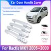 Хром Для Toyota Ractis MK1 XP100 2005~2009 2006 2007 2008 Накладка на ручки дверей Наружные ручки Чехол Наклейка Отделка Автоаксессуары