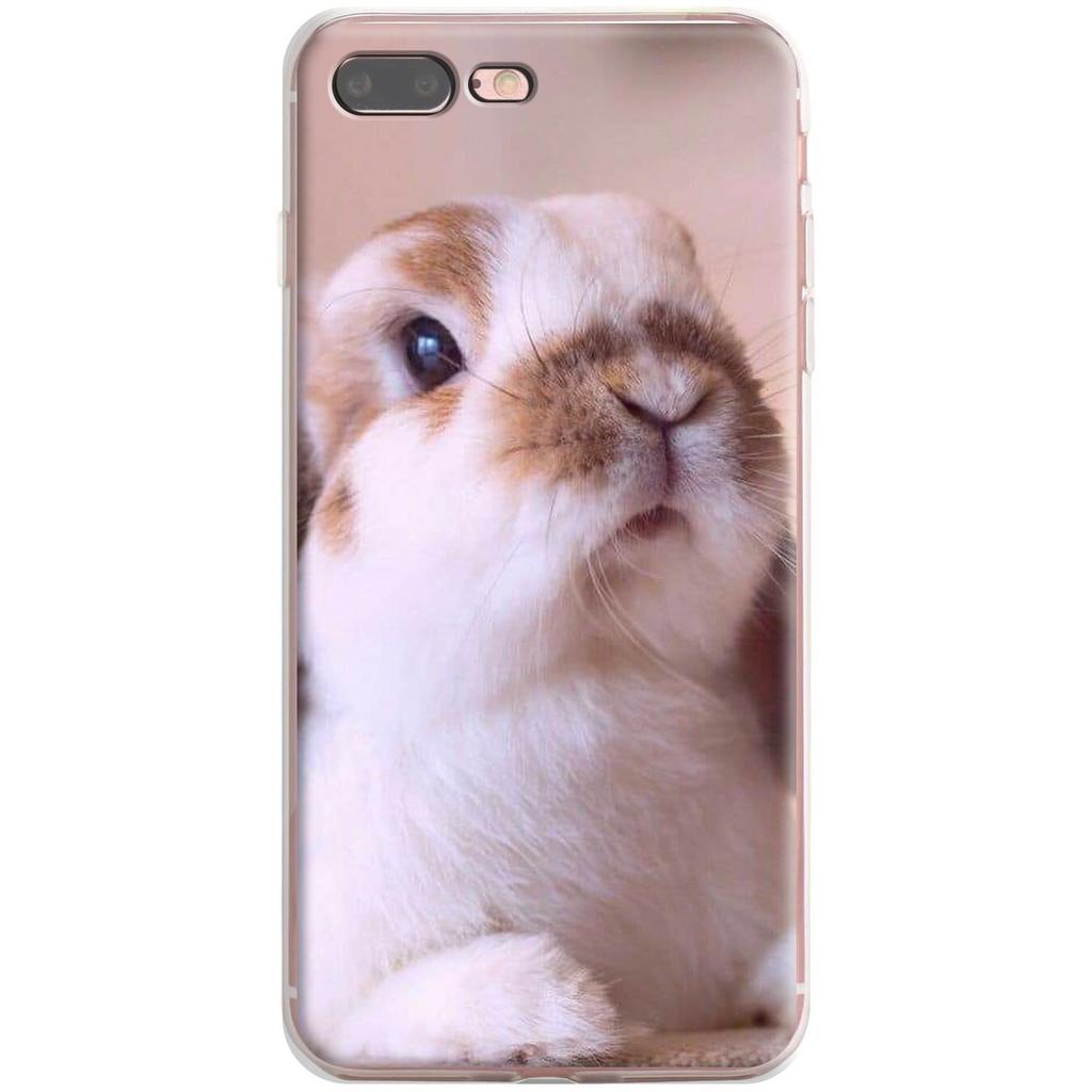 Cute Baby Rabbit Bunny Silicone Case for Apple iPhone 18 12 Mini 11 Pro SE XS X XR Max 8 7 6S 6 Plus 5S