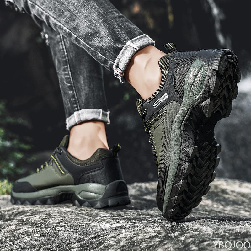 Fashion New Fashion Men Boots Mountaineering Sneakers Male Outdoor Casual Footwear Comfortable Non Slip Hiking Boots Botas Homme Zapatos
