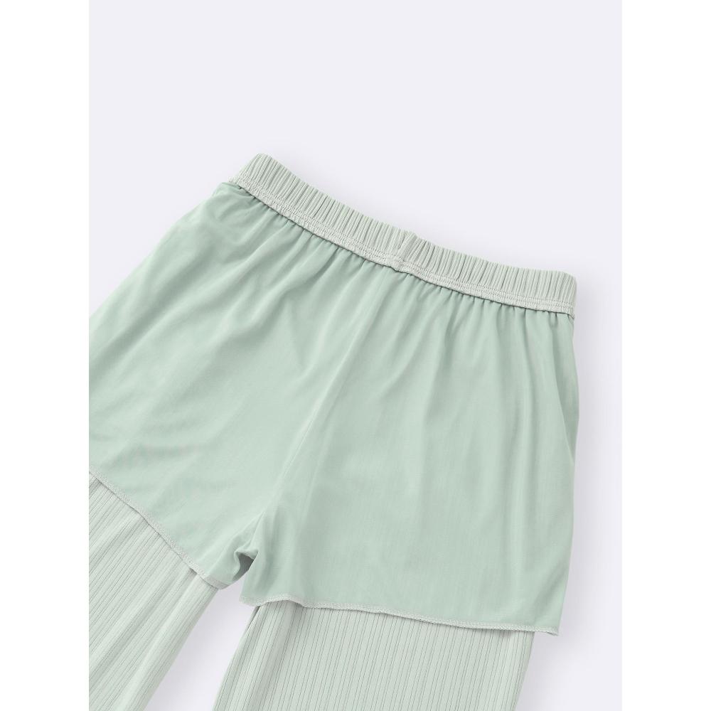 GU by Uniqlo Брюки-накидки в рубчик+версия OS для США 