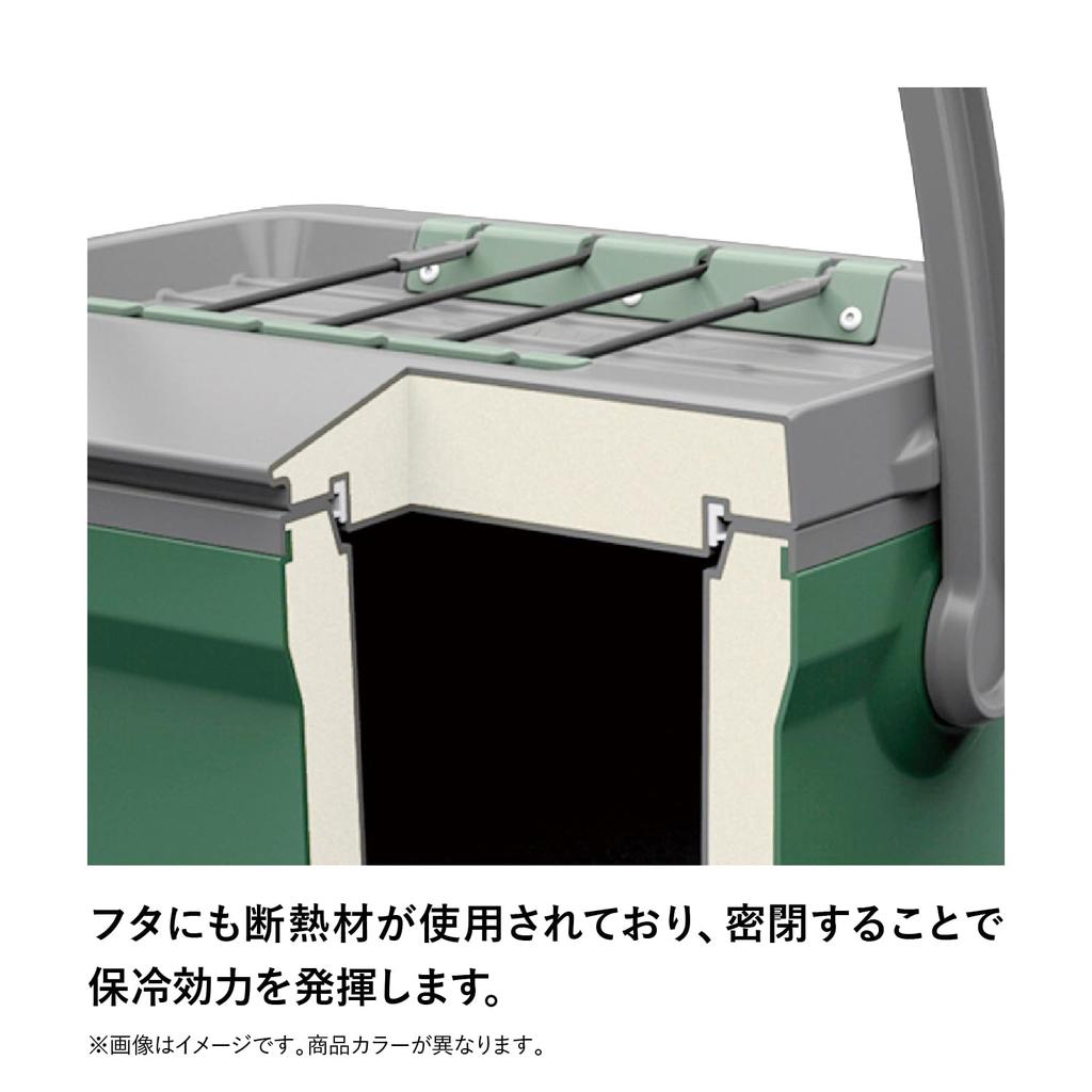 STANLEY Охладитель-коробка с углем, долговременное сохранение холода, прочный, для отдыха на природе, кемпинга, рыбалки, отдыха, гарантия, японский, 15,1 л (Подлинный продукт)