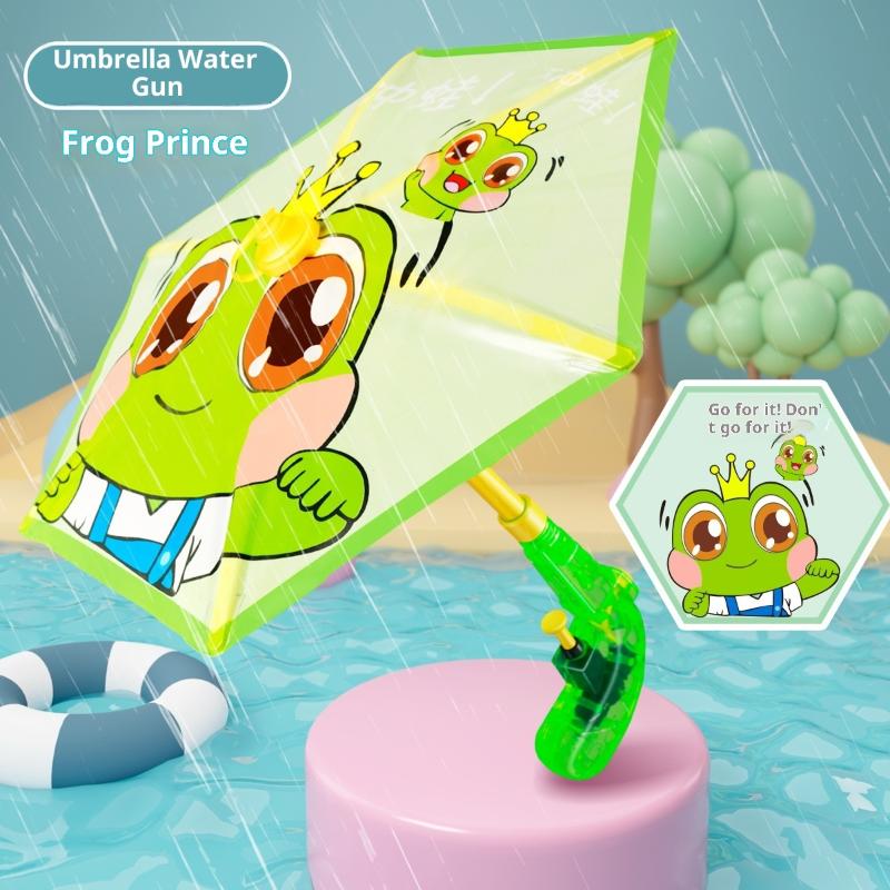 Child Friendly Umbrella Water Blaster Gun for Outdoor Fun at Beach or Yard