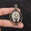 Tree Of Life Wild Horse Magnesite Pendant Copper Wire Wrapped Pendant Handmade Pendant Copper Wire Wrapped Jewelry Gemstone Pendant For Gift