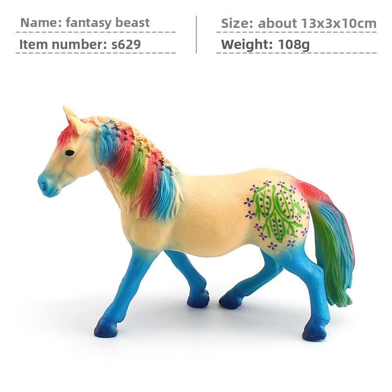 Dreamland Mythical Beast Unicorn Pvc Figurine For Kids Room Decor And Collectors