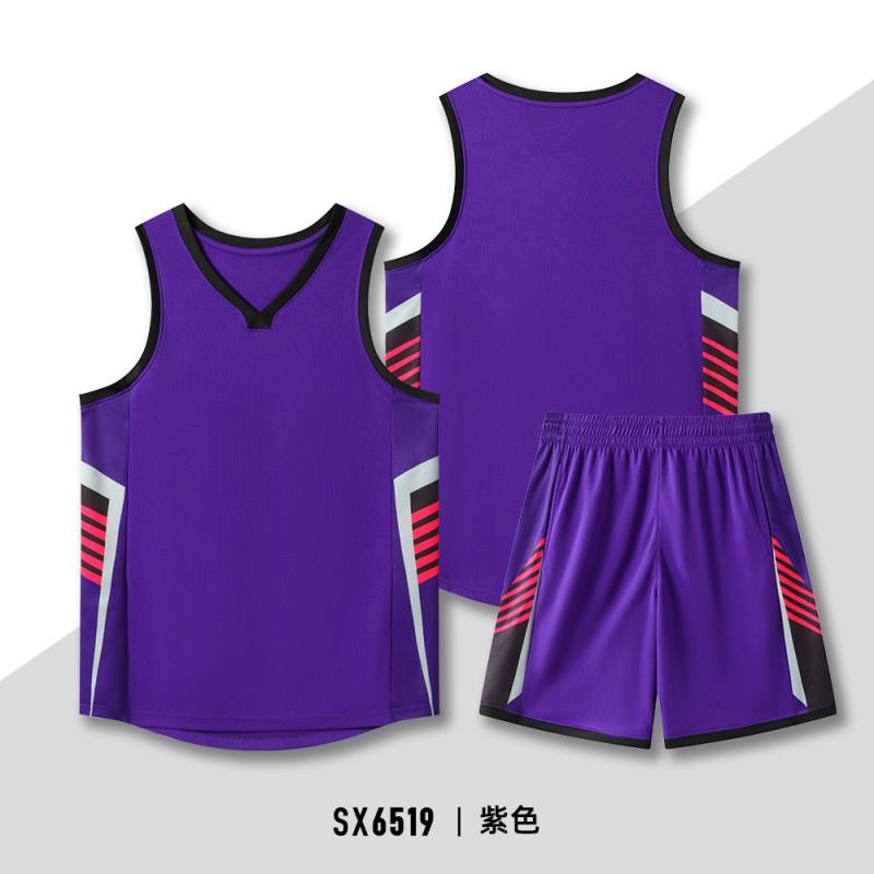 Unisex Basketball Jersey Set Loose Fit Training Uniform Team Sports Wear