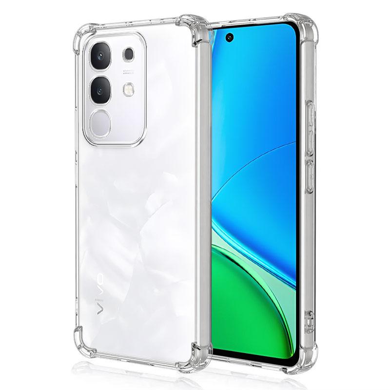 Чехол для Vivo Y29 4G 5G Прозрачный силиконовый мягкий чехол для телефона для Vivo Y04 Y29S Funda Прозрачная противоударная TPU-накладка с воздушной подушкой