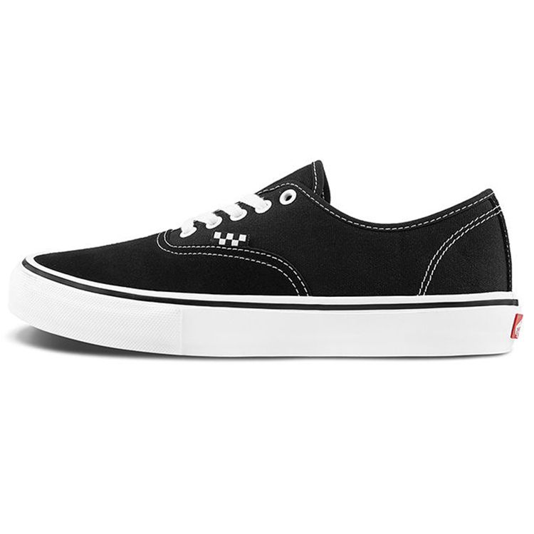 Vans Skate Authentic Black White Unisex Sneakers VN0A5FC8Y28