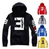 O-Neck Cotton Letter Long Sleeve Pullover Men's Hoodies