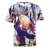 Fate Stay Night Tshirt Men/Women T Shirt Harajuku Fashion Style Anime 3D Print Fate Stay Night Men's T-shirt Cool Tops