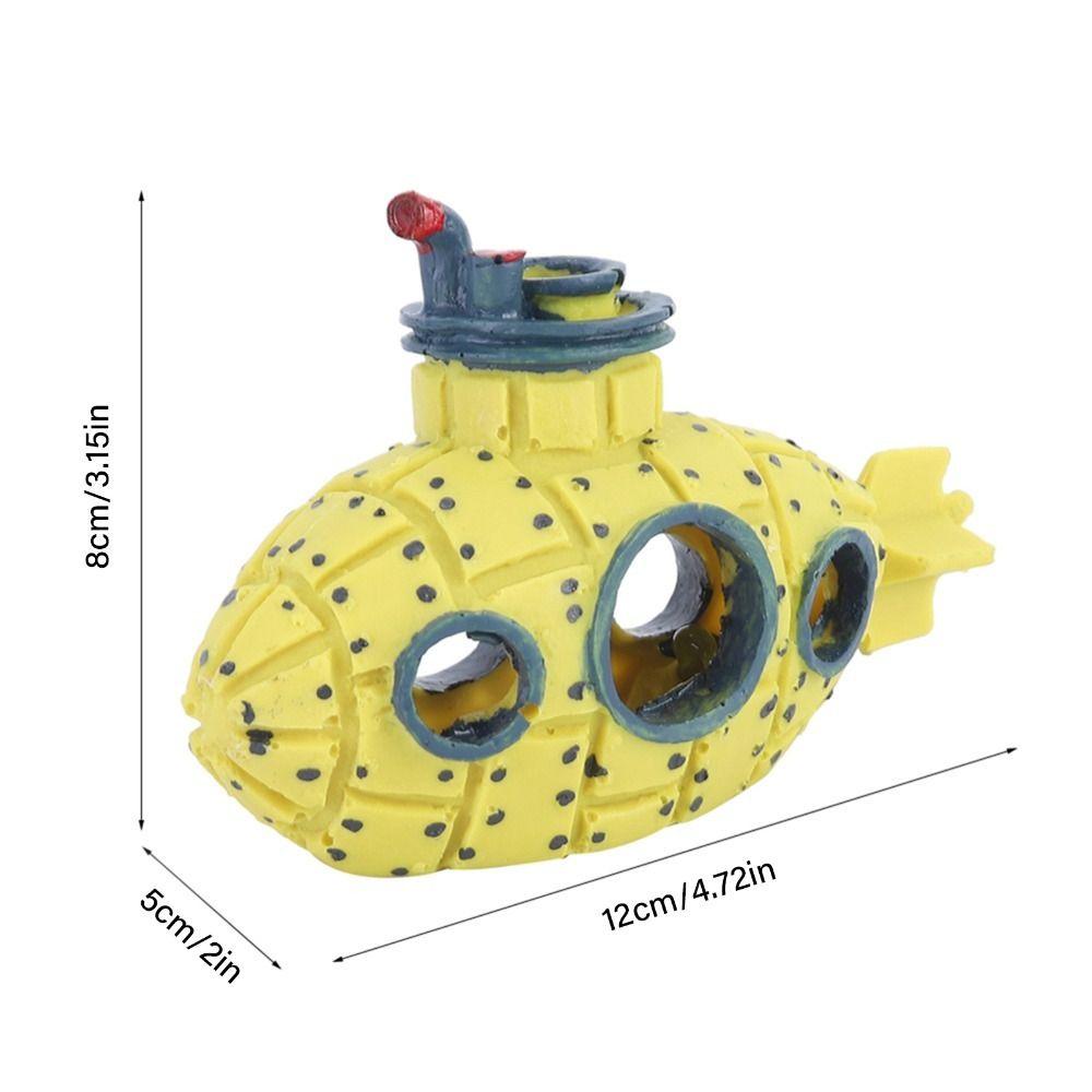 Submarine Design Aquarium Submarine Decoration Aquarium Decoration Fish Tank