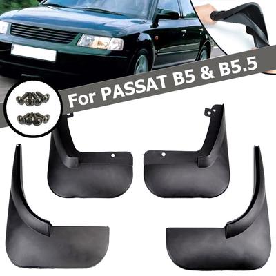 Для VW Passat B5/B5.5 1998-2004 Брызговики Передние и задние брызговики 2003 2002 2001 2000 1999 Комплект брызговиков
