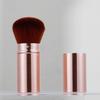 Single Retractable Brush Soft Bristles Portable Travelling Makeup Brush Private Label