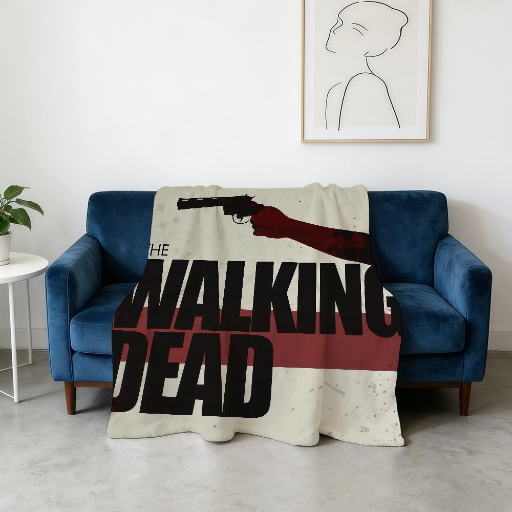 Серия пледов Super D-Dead Warm Уютный плюшевый плед-трансформер для ТВ W-Гуляющий ребенок Домашний диван Спальня Подарок