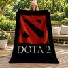 DOTA2 blanket Flannel Blanket Soft Cozy Plush Throw for Sofa Bed Lightweight Home Decoration Gifts for Christmas various holidays
