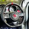 Для Suzuki Sierra Swift Sport Teszt Baleno 2018-2024 Ручная прошивка Нескользящая черная Карбоновая замша Чехол на руль автомобиля