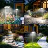 Solar Motion Sensor Lights Outdoor Pathway Lights Garden Light Adjustable Angle Rechargeable for Walkway Driveway Sidewalk Patio