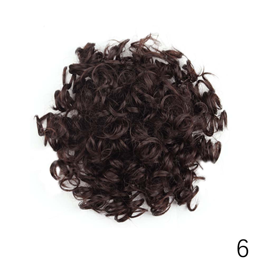 MISS WIG Синтетический беспорядочный пучок волос, 60 г, эластичный шнурок, свободные вьющиеся волосы, булочки, наращивание парика для женщин, косплей