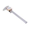 Carbon Steel Pocket Caliper for Measuring External and Internal Diameters and with Vernier Dial Caliper and Dial Dial HFS(R) Caliper, 150mm, Steps,