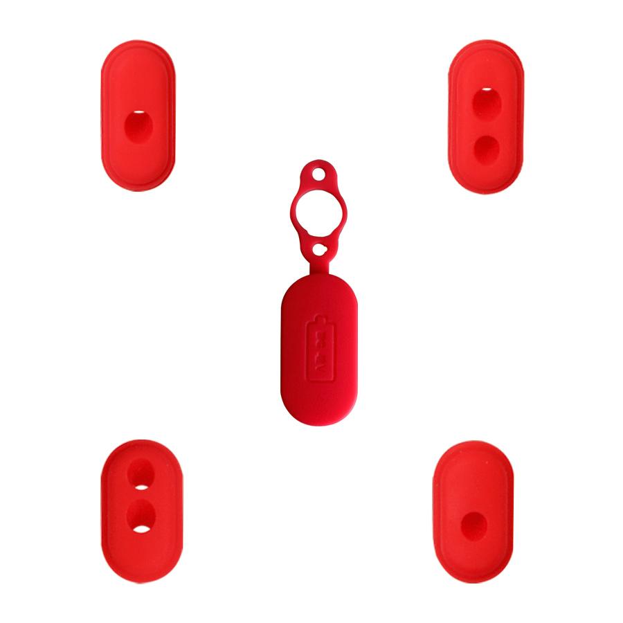 5pcs New Rubber Charge Port Cover Rubber Plug for XIAOMI M365 Electric Scooter Parts Skateboard Accessories Outdoor Tool