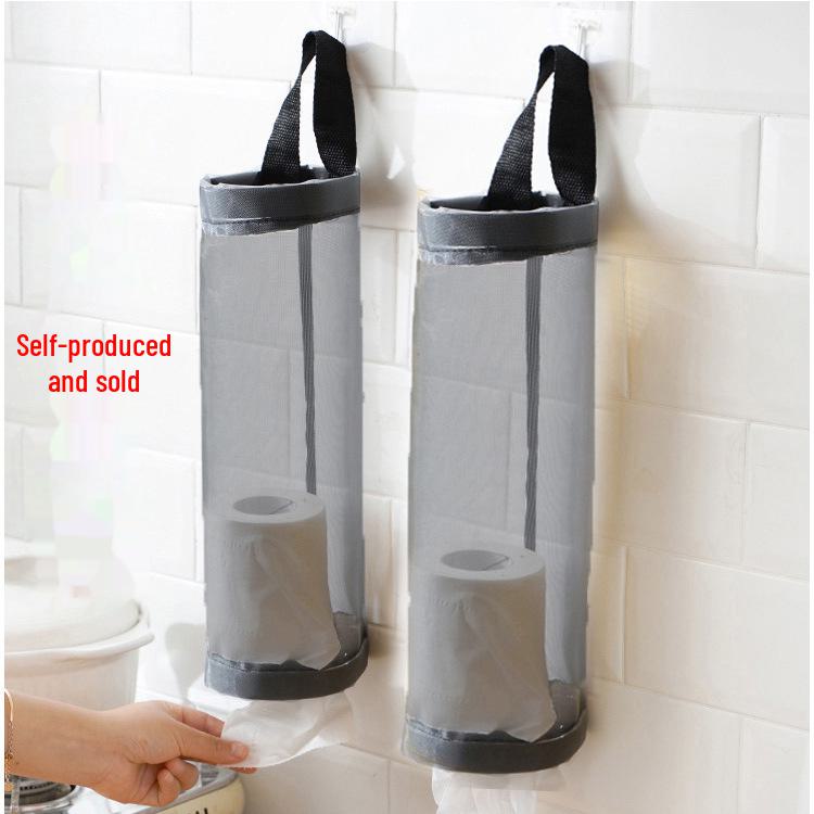 Держатель для кухонного мусорного мешка, настенный органайзер для хранения
