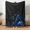 1Pc Butterflies Corpse Bride Blanket For Couch Bed Plush Cozy Fuzzy Blanket Super Soft Warm Blankets For Fall And Winter 0918157