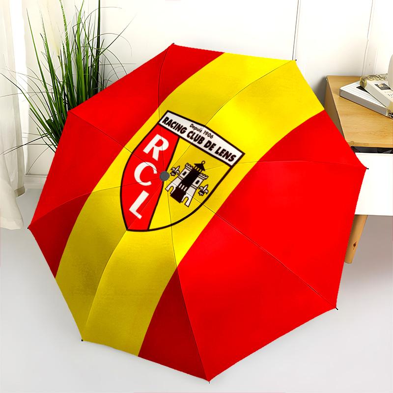 Узор RC Lens, автоматический складной зонт, портативная и складная конструкция, 8 спиц, рождественский или праздничный подарок.