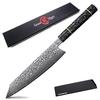 Grandsharp 8,2-дюймовые кухонные ножи из дамасской стали vg10, японский нож шеф-повара из дамасской стали Кирицуке