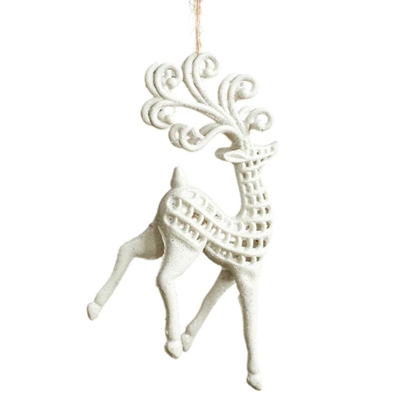 Белые пластиковые рождественские украшения Небьющиеся рождественские шары Подвесное украшение для праздничной елки