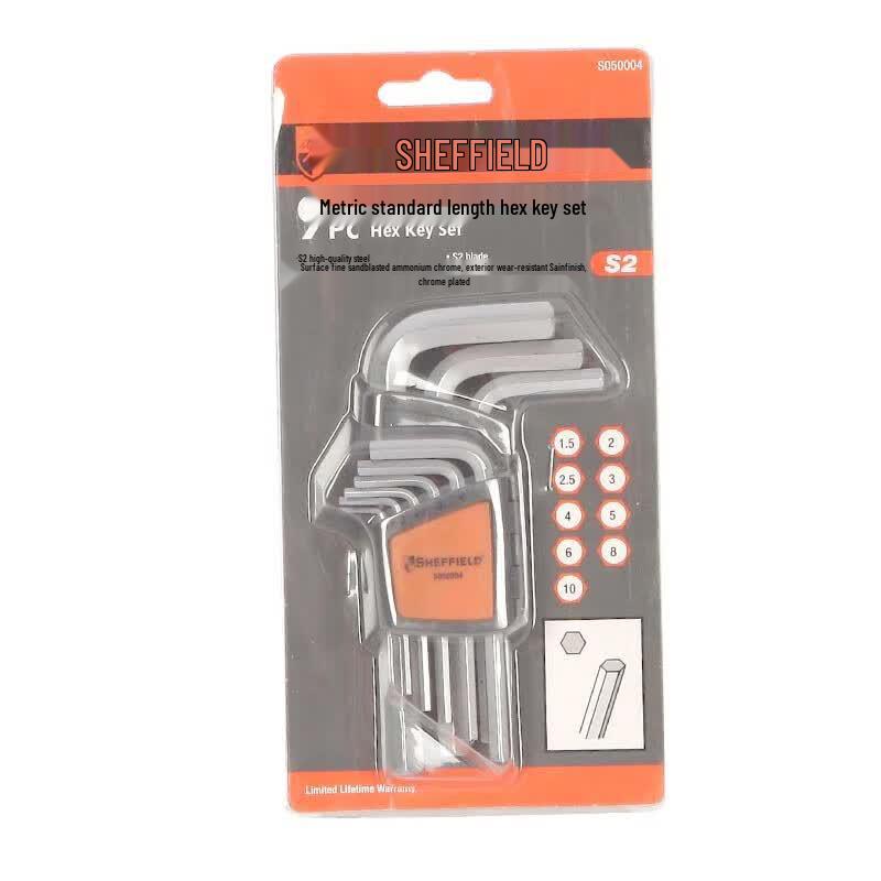 Steel Shield S050004 Набор из 9 шестигранных ключей