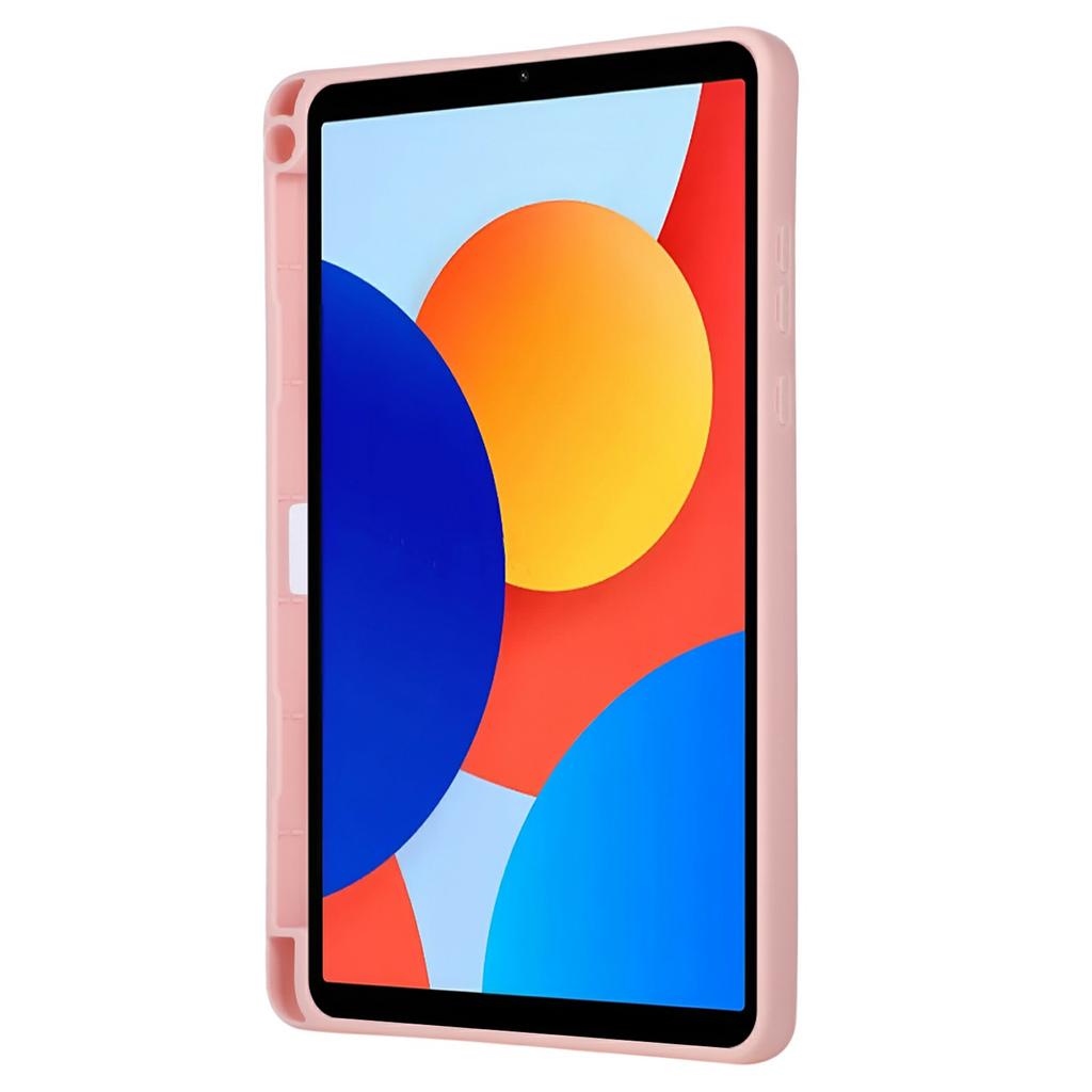Чехол для Xiaomi Redmi Pad SE 4G 8,7 дюйма с подставкой, чехол-обложка из ПУ + ТПУ для планшета с ремешком на запястье / слотом для стилуса
