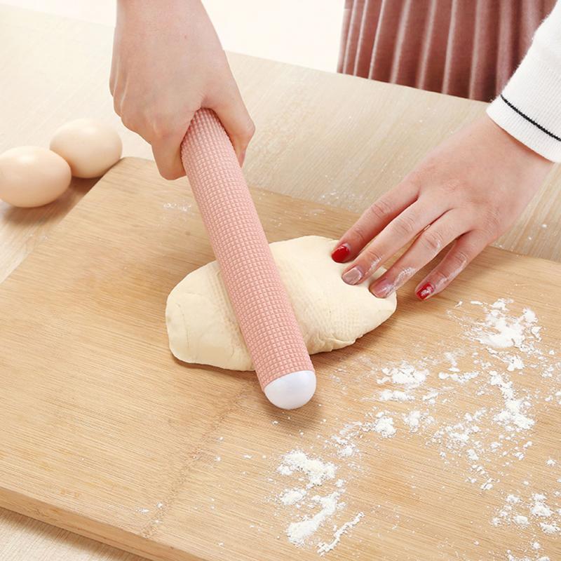 Multifunctional Bake Non-stick Dumpling Wrapper Rolling Pin Noodle Dough Roller
