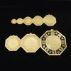 Chinese Style Brass Bagua Mirror Pendant Convex Mirror Auspicious Crafts Mirror  Crafts Pendant