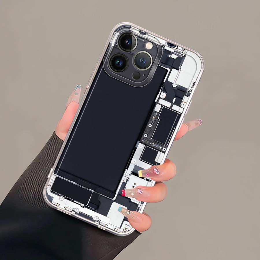 Чехол для iPhone 17 Pro Max 12 Mini XS Max 14 Plus 13 Pro 15 16 7 8 Air XR 11 Мягкая накладка на телефон Маршрут Креативность