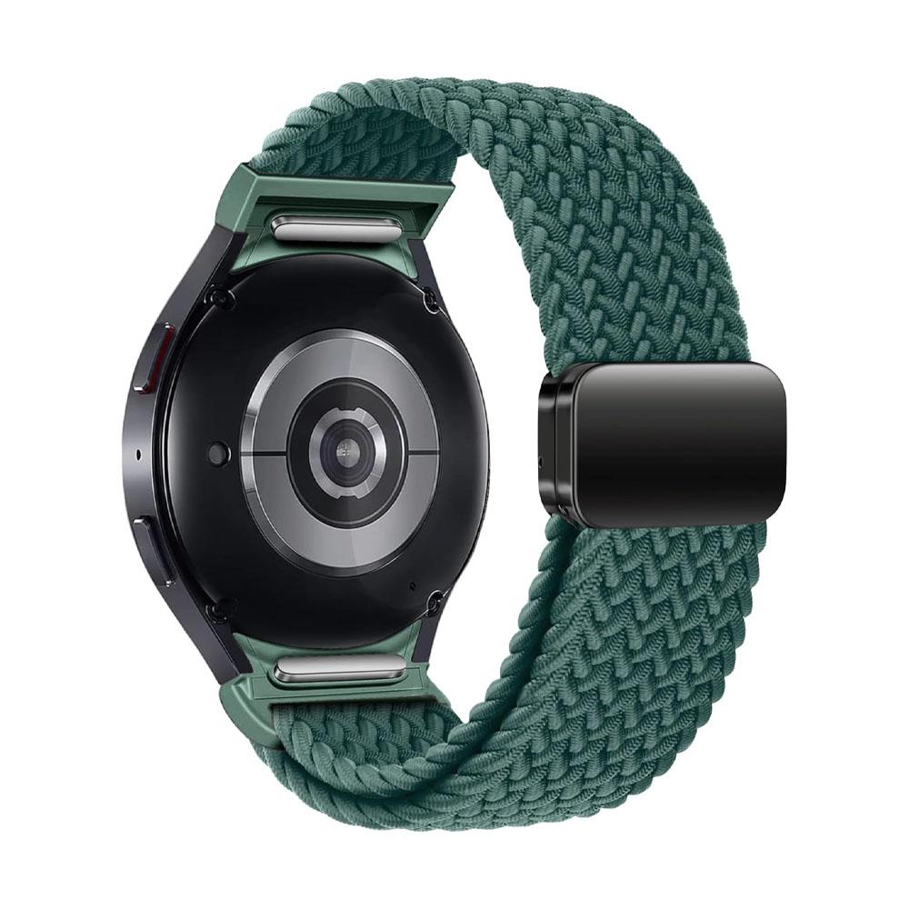 Магнитный плетеный ремешок для Samsung Galaxy Watch 7 6 4 classic/5 Pro/FE 44мм 40мм 45 46 47 мм браслет correa Galaxy watch 7 Ремешок