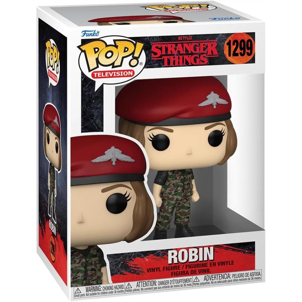Поп StrAnger Things   Виниловая фигурка Funko Охотник Робин Бакли [сезон 4] С A