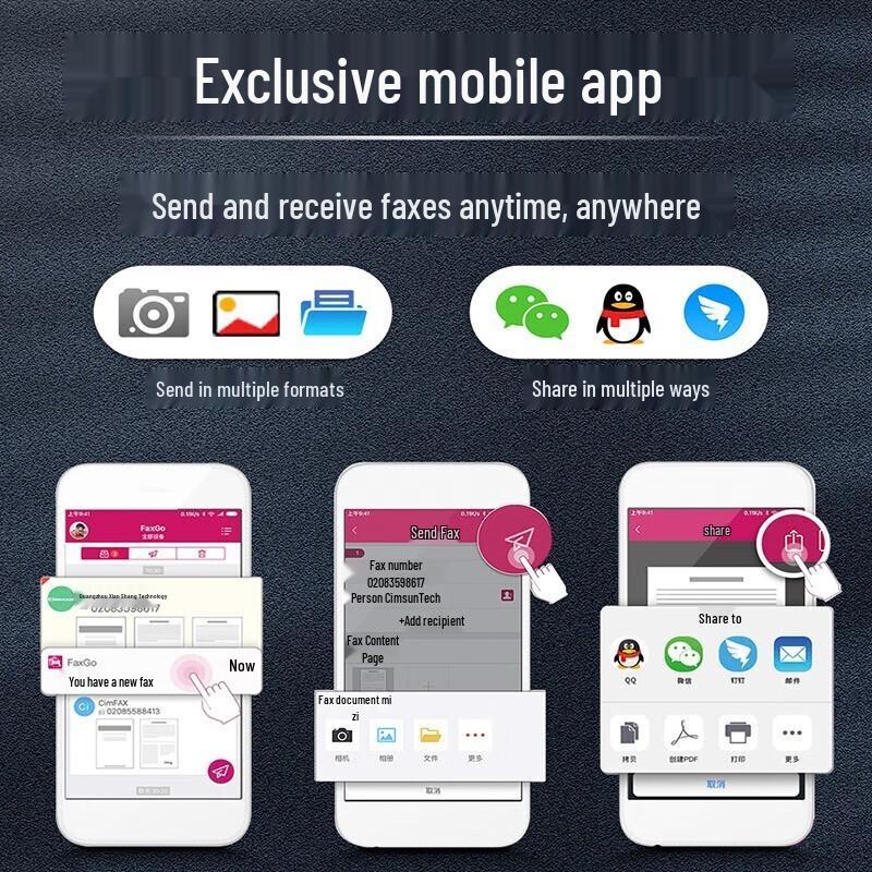 CimFAX CF-P4120 Paperless Fax Server