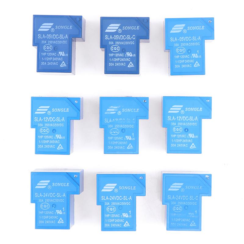 2 шт./лот 4/5/6-контактное силовое реле Sla-5Vdc-Sl-C Sla-12Vdc-Sl-C Sla-24Vdc-Sl-C