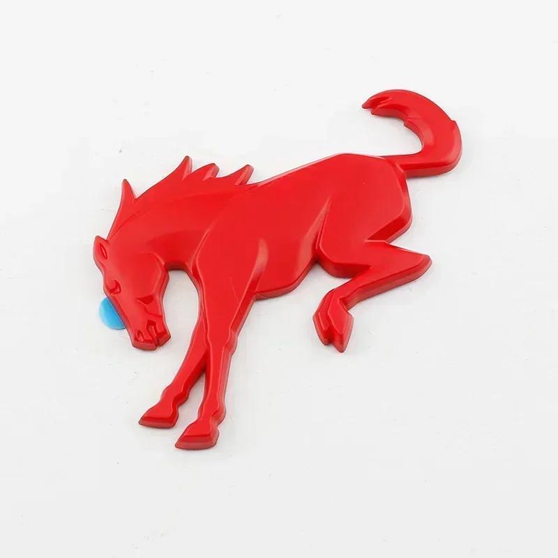 1Pc ABS Car Rear Trunk Sticker Horse Logo Badge Emblem Decals Stylling Accessories