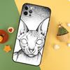 Чехол Сфинкс для iPhone 13 12 Mini 11 14 16 15 Pro Max 7 8 Plus X XR XS Max Задняя крышка