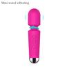 20 Modes Strong Vibration Mini Vibrator Magic Stick USB Charging Massager Clitoris G-Spot Vibrators Sex Toy For Women Adults 18+