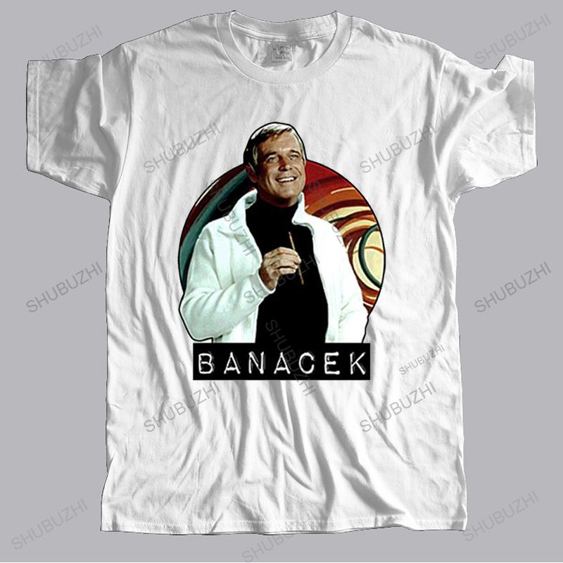 Unisex Summer Tshirts Banacek George Peppard T Shirt Short Sleeves Cotton Fashion Tshirt Cotton Tee Shirts For Unisex