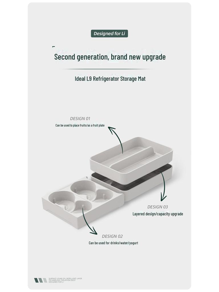 Высококачественная силиконовая подставка для напитков для холодильников Ideal L6/7/8/9/MEGA (Чашки и держатели)