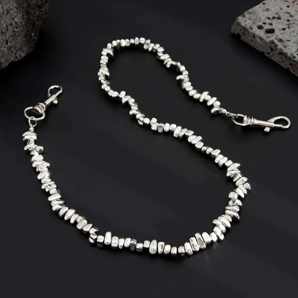 Мужская сумка с кисточками Панк поясная цепь Цепочка для сумки Хип-хоп Рок Джинсы Брелок Новый мужской кошелек-цепочка